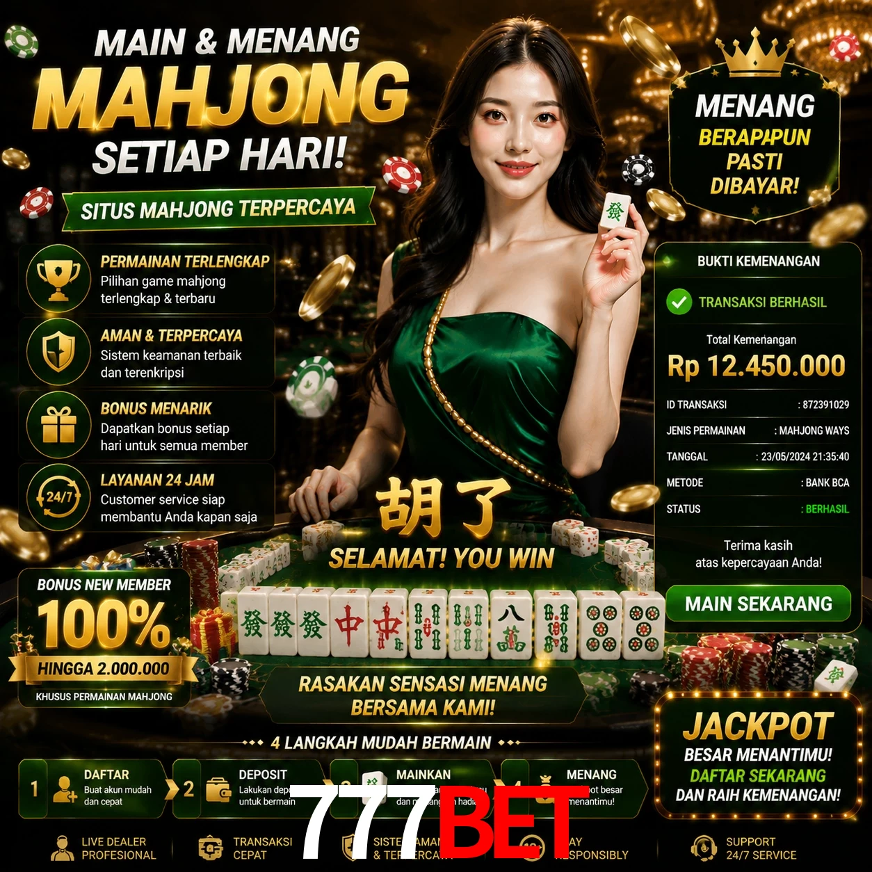 Ganhar e sacar na 777bet